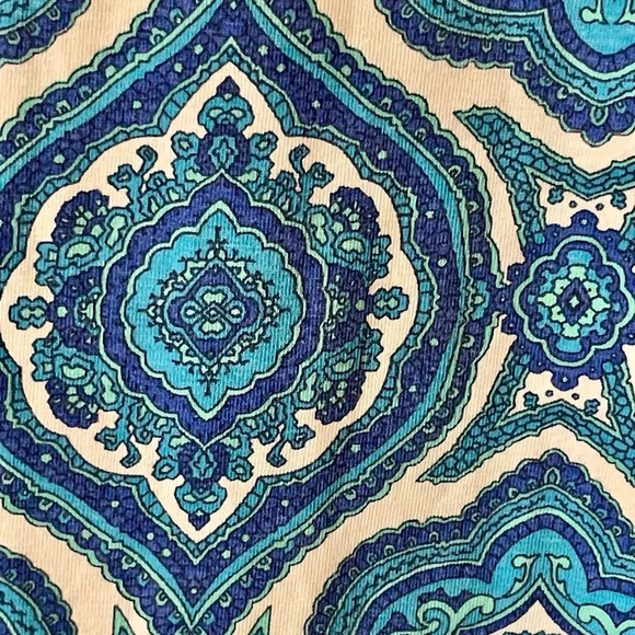 Coolibar Women’s Blue Paisley Print Oceanside Tunic Dress UPF 50+ Size Medium - Picture 5 of 9